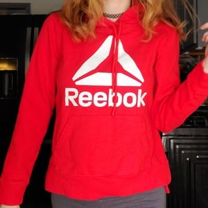 Red Reebok Hoodie